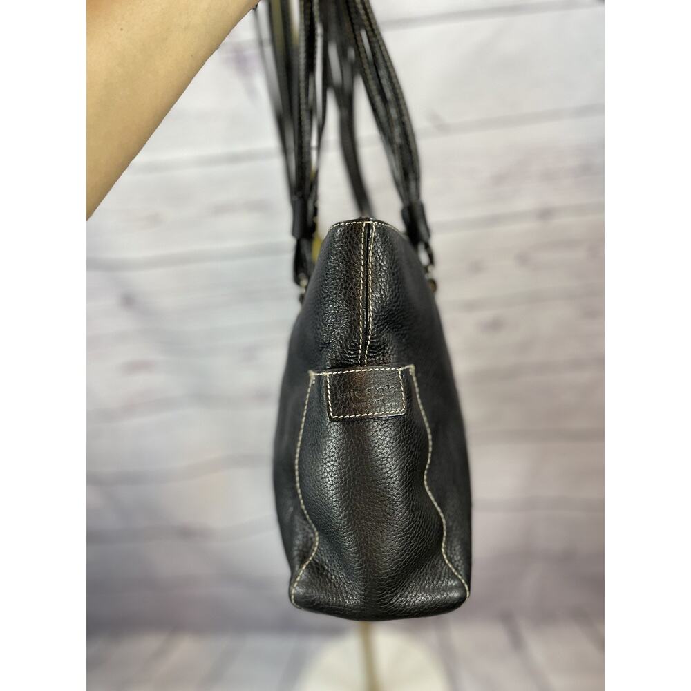 Kate Spade New York Black Pebbled Leather Multi Strap Tote Shoulder Bag - Picture 9 of 10